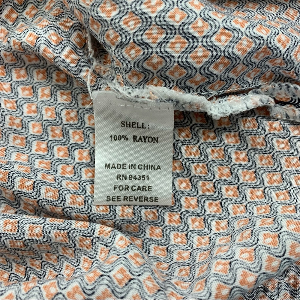 JADE Melody Tam Salmon‎ Pink Tunic Tunic Sz S - Picture 8 of 8
